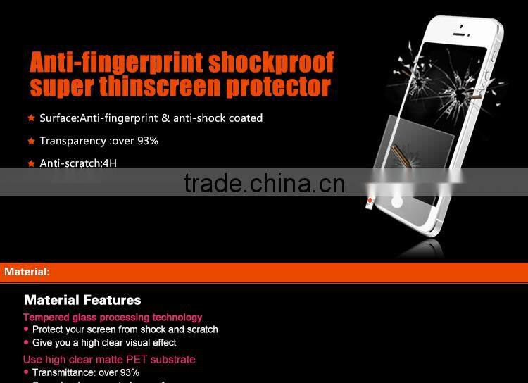 iTop 3H high clear anti-shock mobile phone screen protector for LG G pro 2