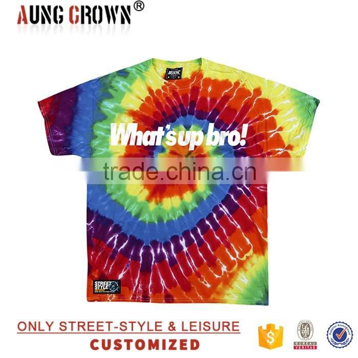 Multicolored Oversized T shirt Print Custom Logo New Style Made In China