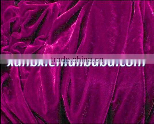 100% polyester fire retardant fabric for stage curtain