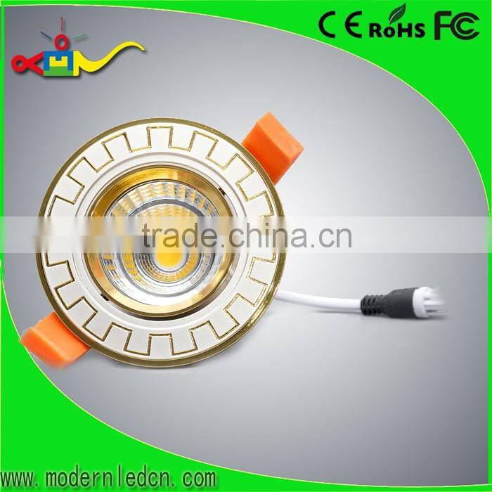 high class 3 inch 7w antique down light led