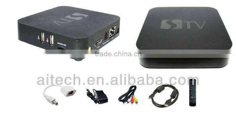 CCBOX-009T ALLWINNER A20 DDR3,Standard 1GBandroid wifi dongle tv box