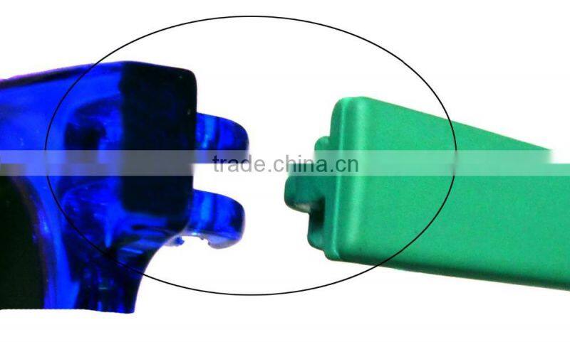 2015 High Quality Especial Design Transparent Colored Frame Interchangeable Long Temple Sunglasses