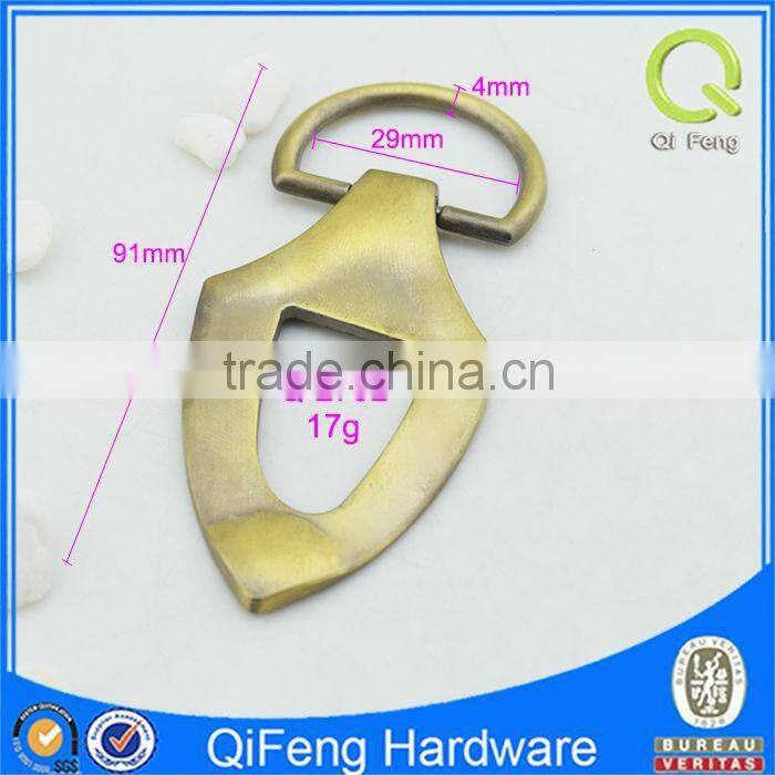 Q-2792 elaborate metal antique style bag parts light gold leather handbag fitting