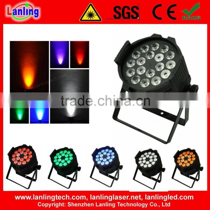 18*5W RGBWA 5-IN-1 SUPER BRIGHT LED PAR LIGHT