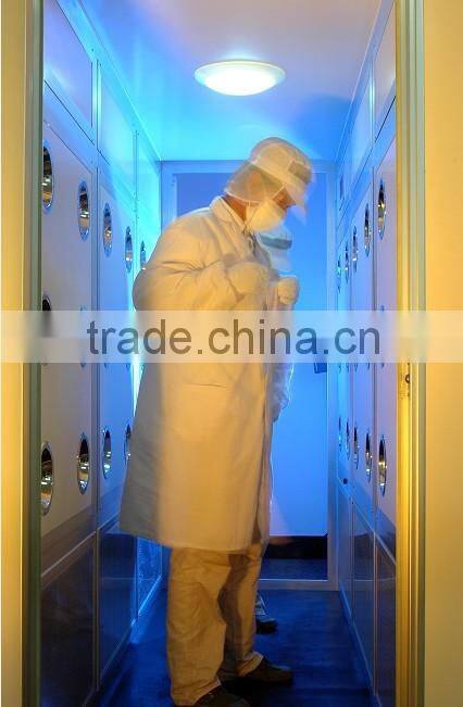 lady wipes hand wet wipes