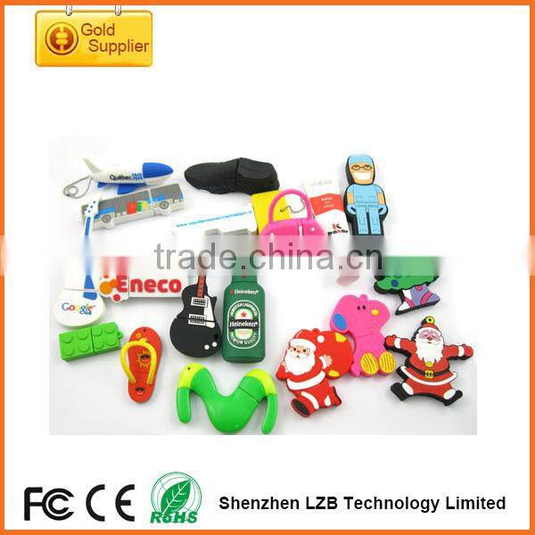usb3.0 OEM promotional pvc plastic gift bulk 1gb usb flash drive