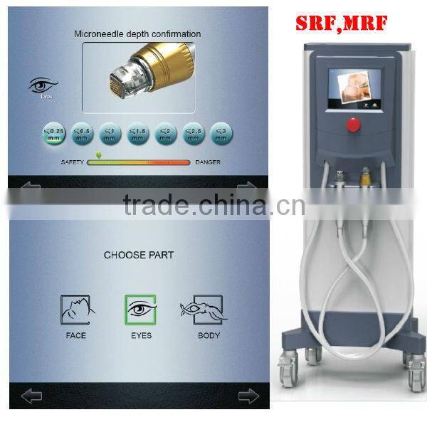 Fractional rf facial microneedle rf fraction machine,Adjustable penetration depth&Adjustable RF treatment output energy