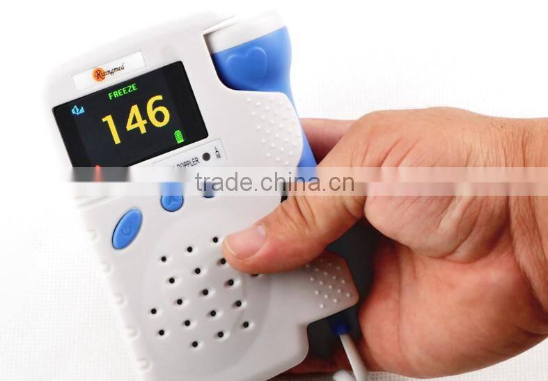 Ultrasonic Clinical Equipment Hot Sale Fetal Doppler Babyheart Diagnostic Devices Fetal Doppler
