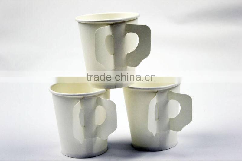 Abena Coffee Paper Cup with handle/disposable paper cup with handle/coffee cup