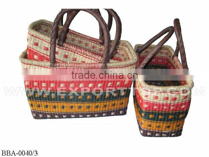 Hot sale handmade sea grass bags (july@etopvietnam.com)