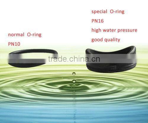 PP clamp saddle with normal O-ring