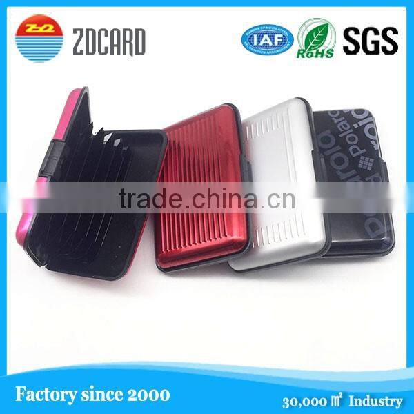 Safety protection cell phone case with RFID blocking business card holder