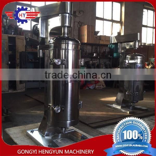 Centrifuge machine into processing olive oil and water filtering