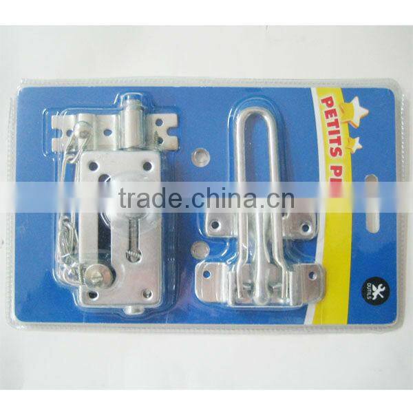 Dog barrel bolt lock used in various fields