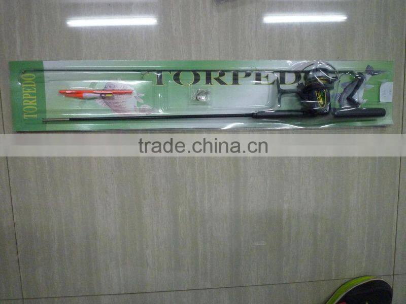 Customized welcomed fishing rod and reel combo