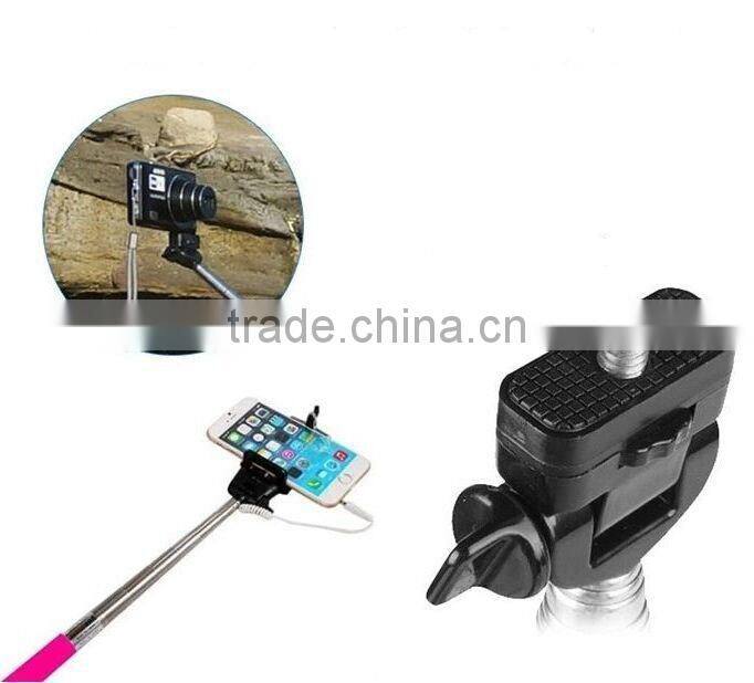 Practical monopod Z07-5 plus, cable take pole selfie stick, monopod selfie stick available in stock