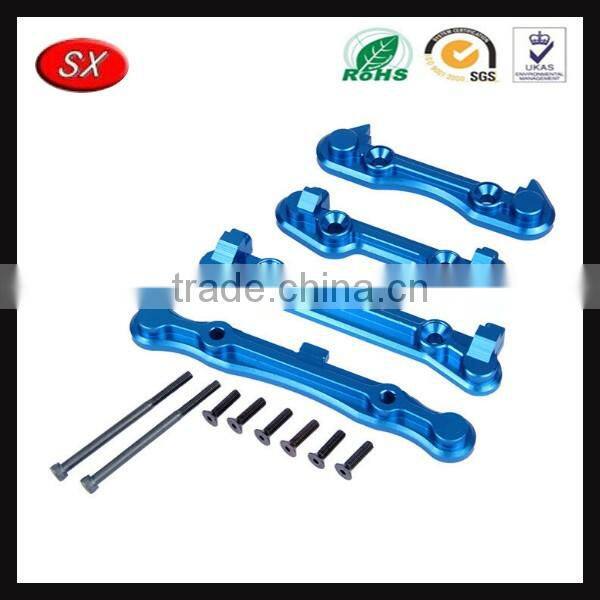 Aluminum Metal Skid Plate Axial toy Car Crawler Axle Parts Black