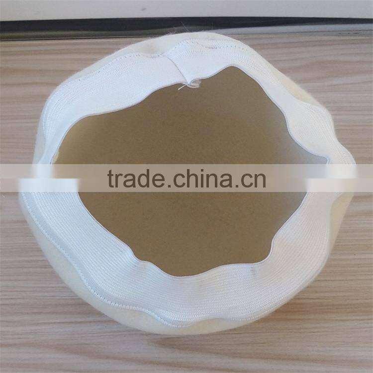 felt hat used for head form impact test of safty glazing