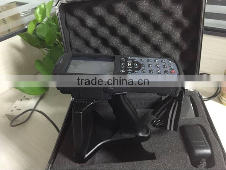 uhf rfid handheld10m uhf reading range and 40cm HF reading range handheld reader with software