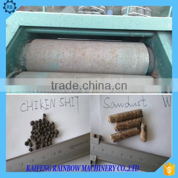 Advanced Technology Double Roller Organic Fertilizer Make Machine