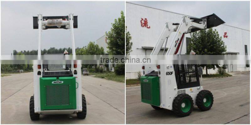 Mini Skid Steer Loader Price 650kg, America Sauer Pump WECAN 650F Mini Skid Loader