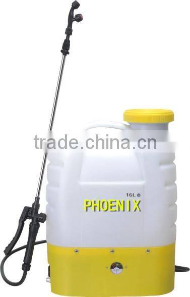 Factory price16L agricultural sprayers, backpack knapsack electric sprayer for sale