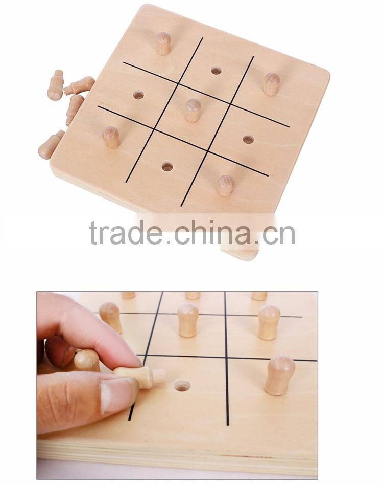 Wooden toys baby Training Montessori Two Fingers Grabing Toys