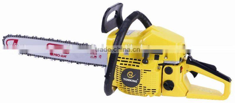 petrol chain saw wood cutting machine