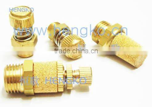 Sintered ss brass bronze regulative exhaust silencer