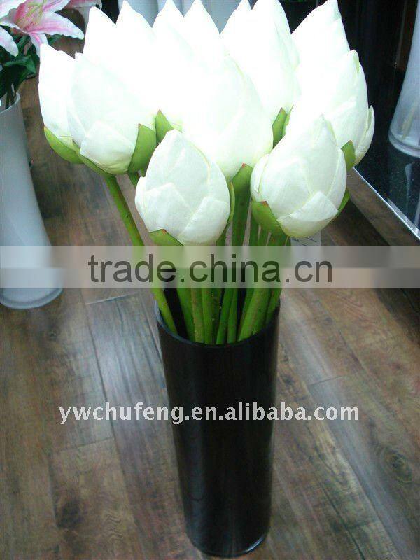 single artificial water lily flower