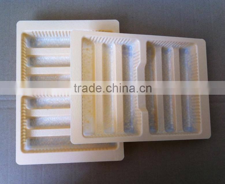 Customized ampoules vials plastic pharmaceutical packaging tray