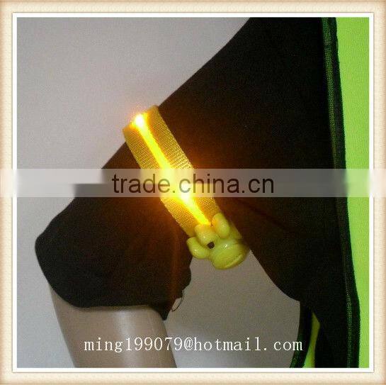 manufacturer Promotinal LED Light Reflective Safety Arm Band