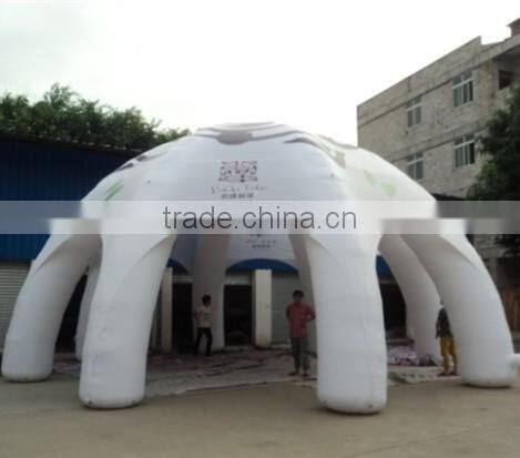 Long Serve life large inflatable spray booth tent, inflatable movable store
