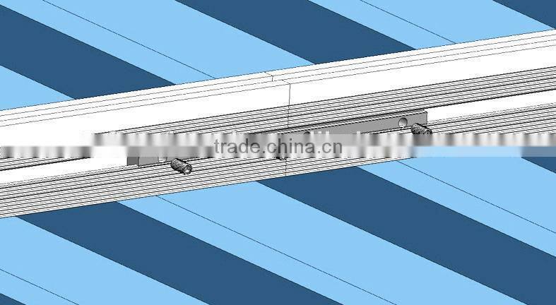 high quality steel structure prevent water leaking rooftop Solar panel mounting system