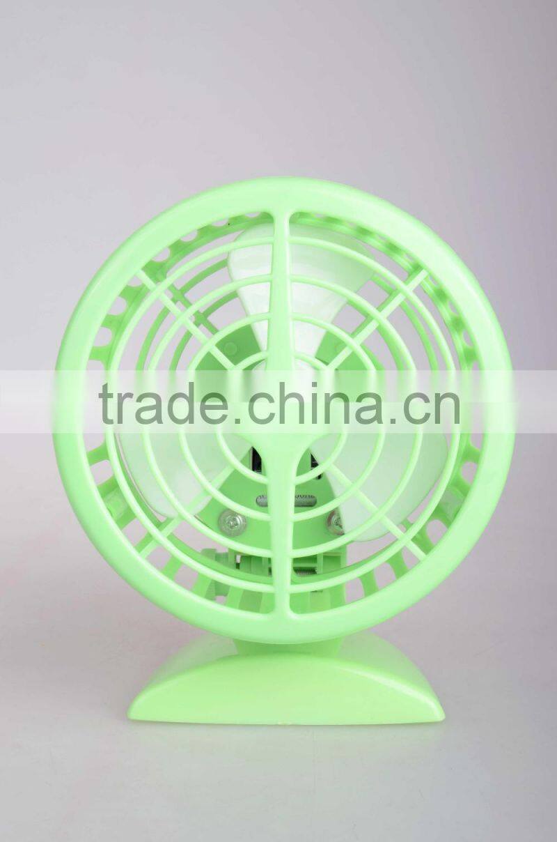 4-Inche Plastic High Velocity Table Fan