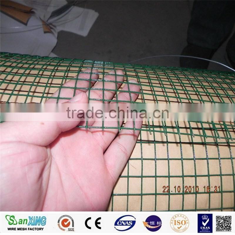 PVC Plastic coated welded wire mesh for making crab trap