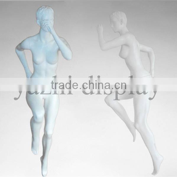 Fashion store window display female standing popular glossy sports Mannequin