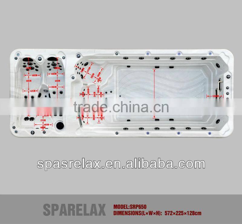 Luxury 32inch Pop-Up TV Swimming Spa Poosexy massage spa pool