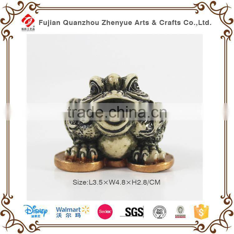 2015 custom resin toad mascot statues