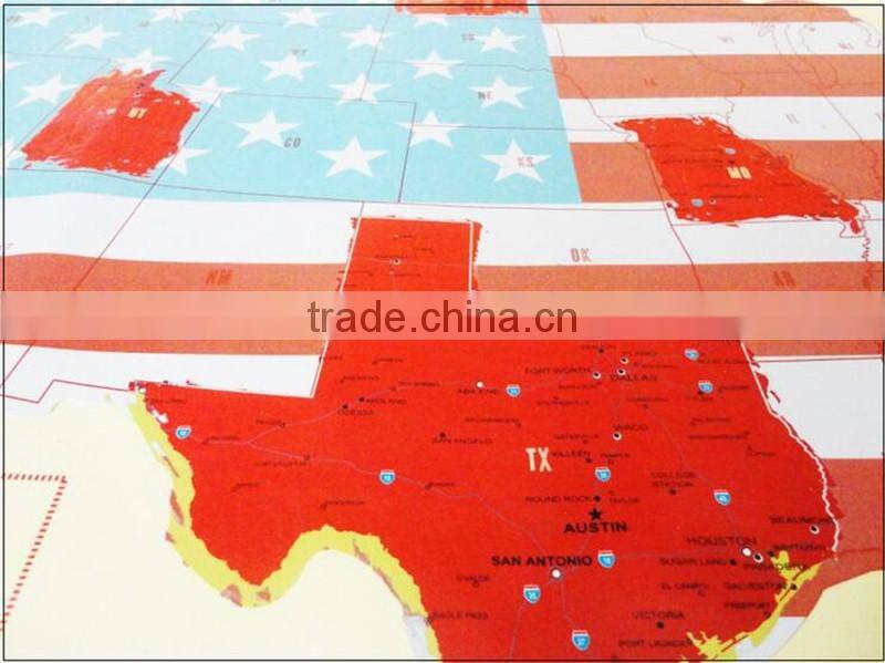 CT-537 Map USA Carry travel gifts