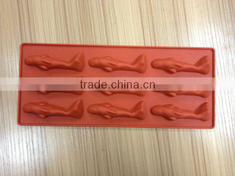 8pcs /set Silicone Ice Tray with Insect Style