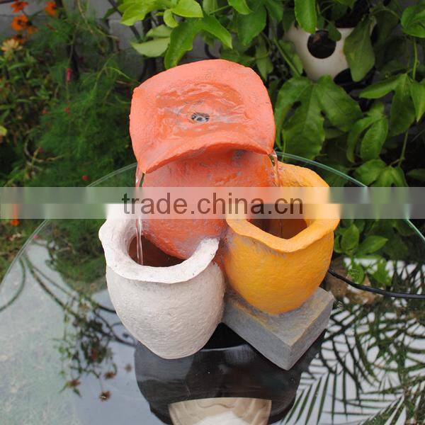 New Style Colorful Water Fountains Water Feature for Garden Decoration
