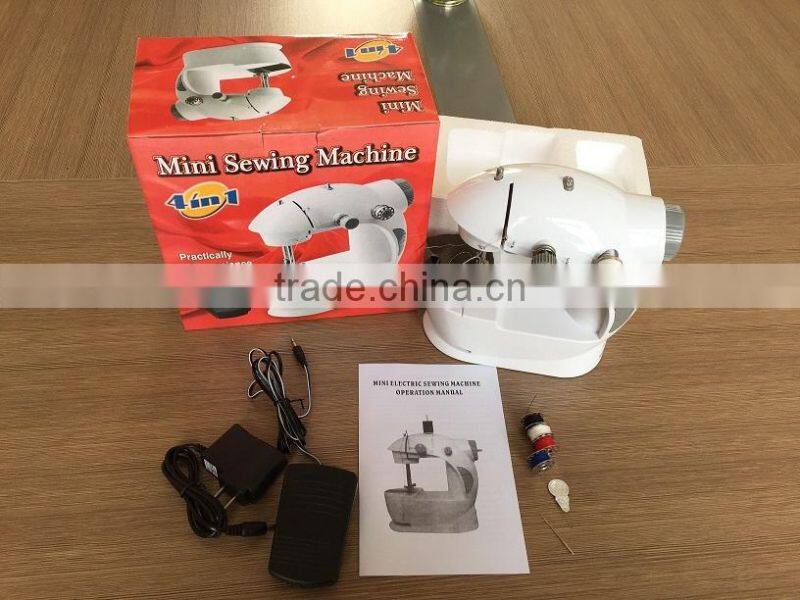 Mini Sewing Machine wiht Led Light Electric Household Sewing Machine 4 in 1