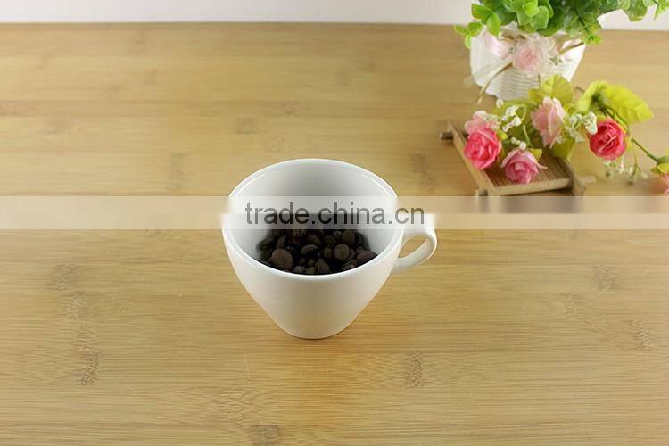 2017 new fashion luxury reusable wholesale custom logo ceramic coffe cup