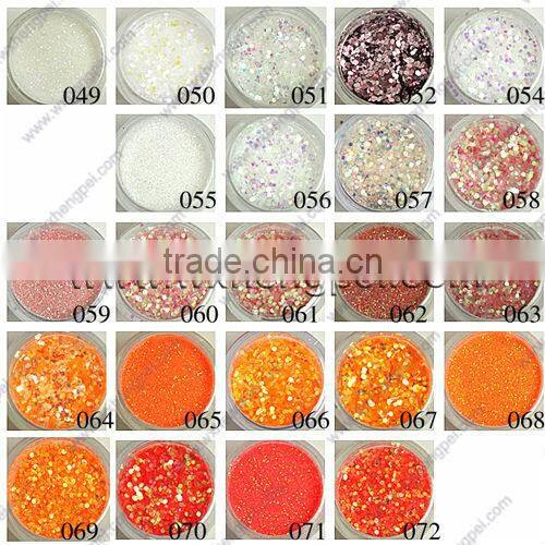 glitter powder/ gold and silver powder/ Silver glitter powder