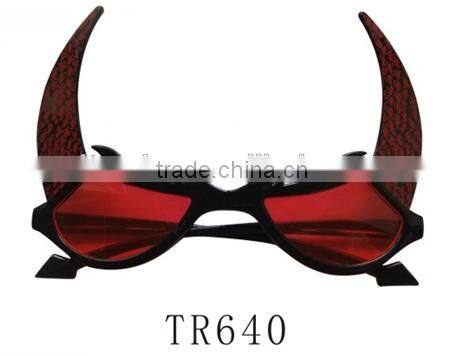 Halloween party fashion design eye glasses with rhinestone