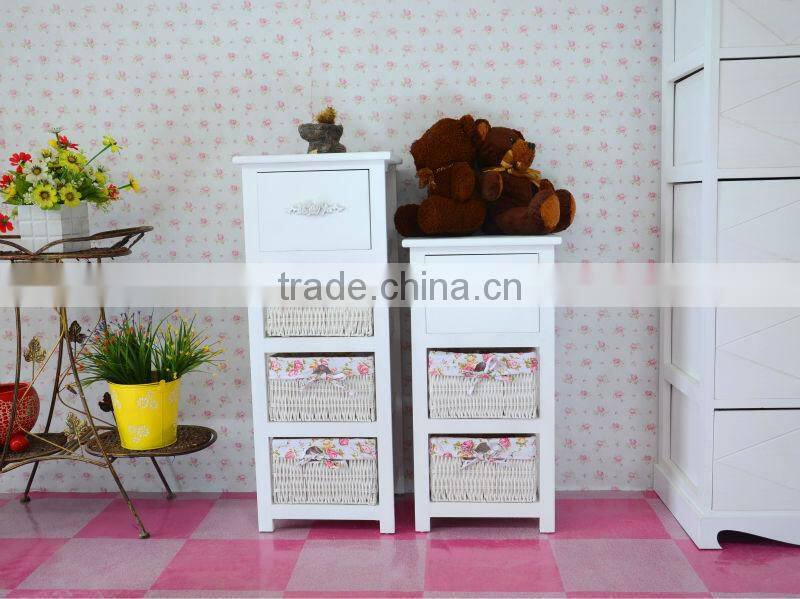 straw drawer cabinet