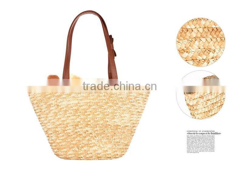 Cheap straw beach bag