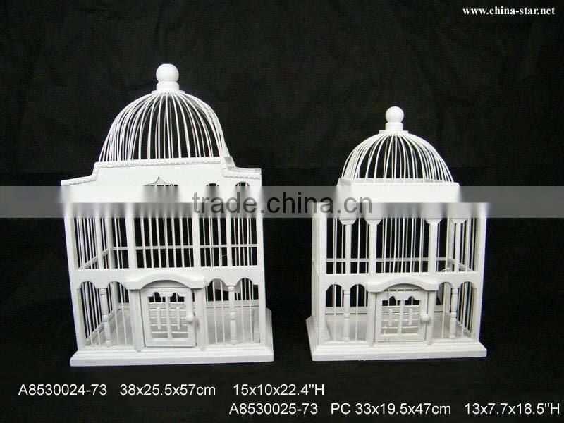 large standing bird cage for wedding