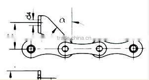 harvesters chain/agriculture roller chains ZGS38